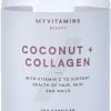 کپسول مکمل مای ویتامین نارگیل 180 عددی Coconut + Collagen Myvitamins